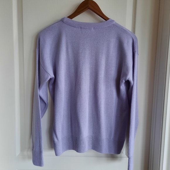 Boohoo Mauve Crew Neck Sweater - Picture 3 of 4